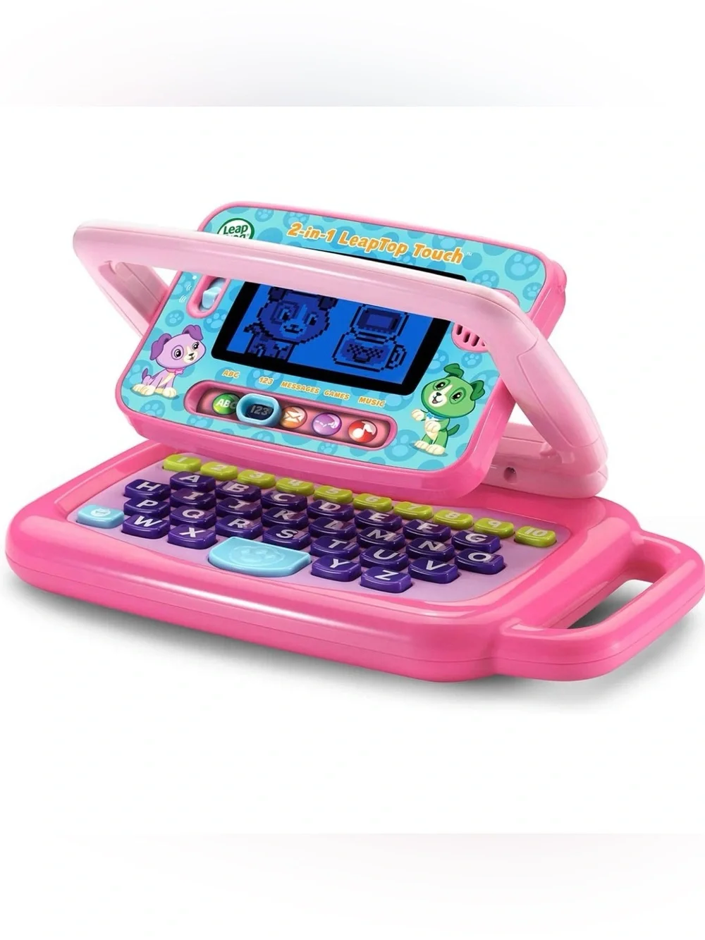 LeapFrog 2in1 LeapTop Touch Pink ⭐️EUC⭐️ TESTED